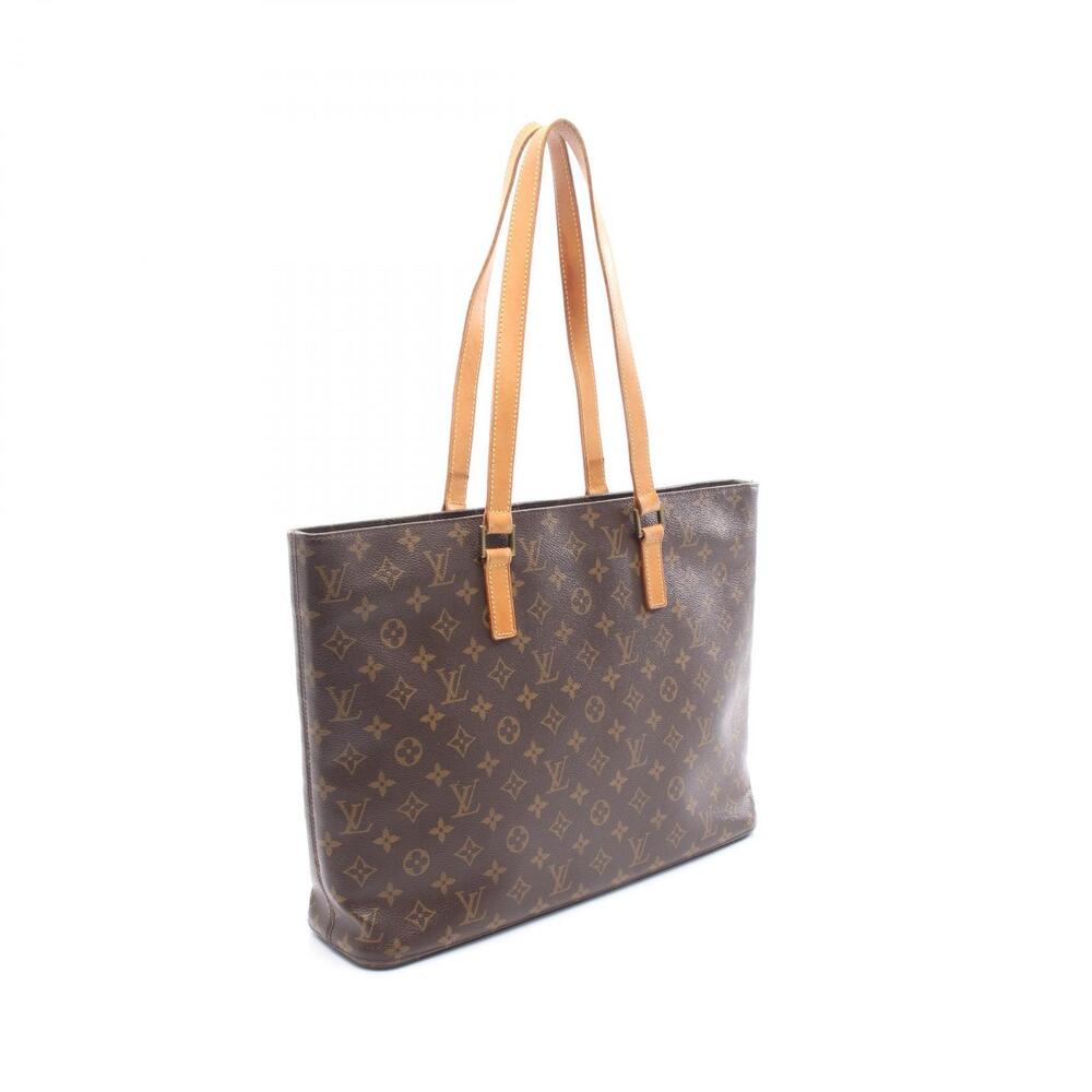 Louis Vuitton Luco Tote Bag Canvas Leather Monogram Brown - Picture 1 of 9
